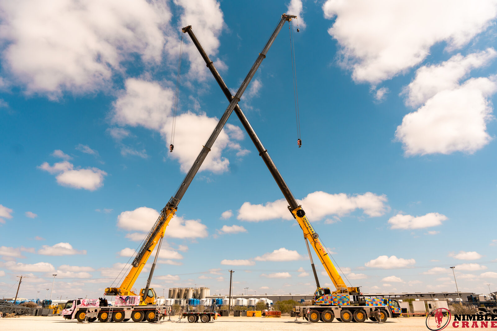 Tandem crane lift